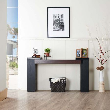 Particle Board Column Foot Thickened Console Table
